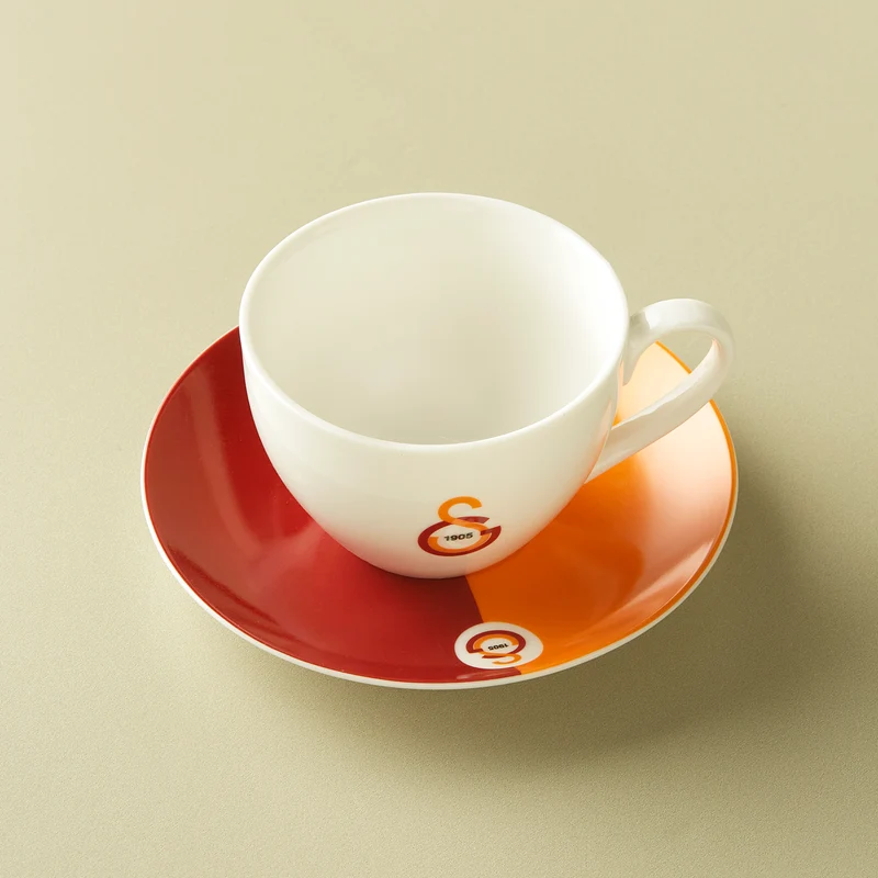 Karaca x Galatasaray Lizenziertes 2-Personen-Teetassen-Set, 220ML