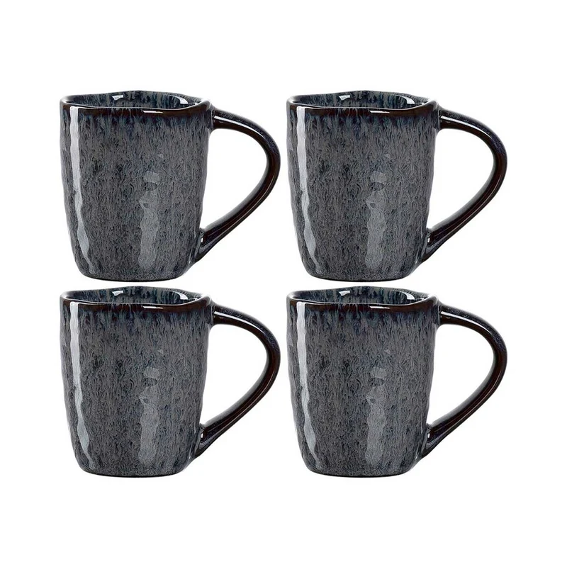 Espressotasse MATERA 90 ml anthrazit 4er-Set