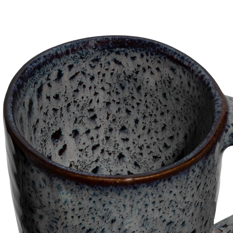 Espressotasse MATERA 90 ml anthrazit 4er-Set