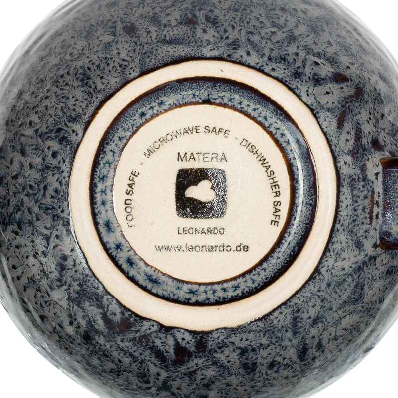 Keramiktasse MATERA 290 ml anthrazit 4er-Set