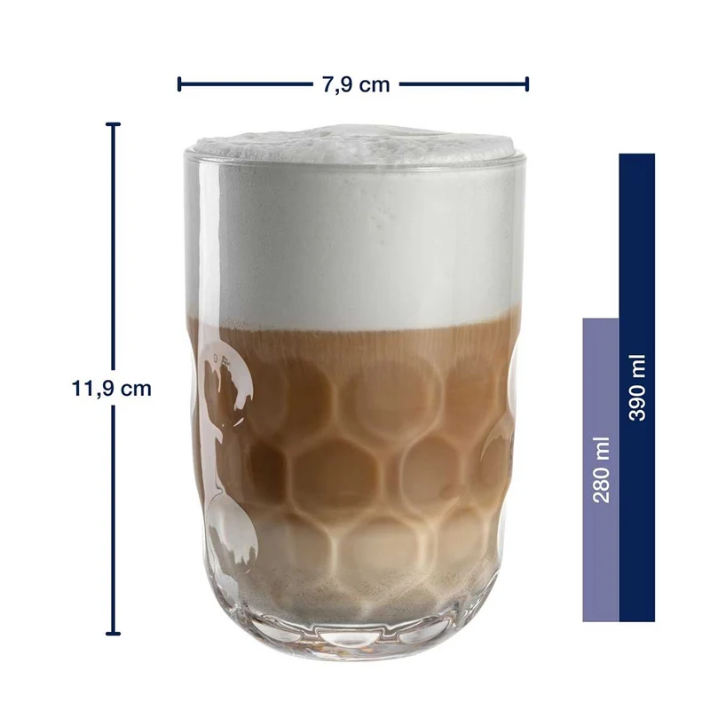 Latte Macchiato Set GOCCE 6-teilig