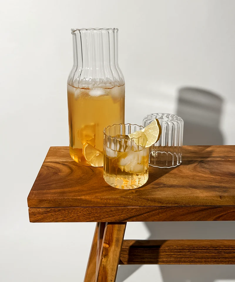 Wasserkaraffe Streifen-Design | Norway