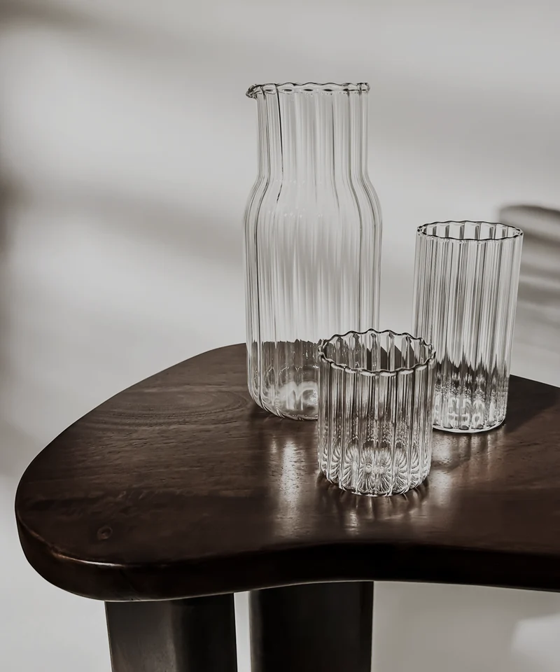 Wasserkaraffe Streifen-Design | Norway