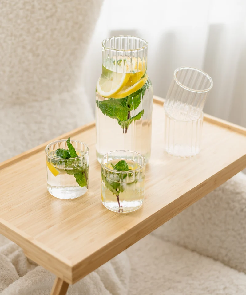 Wasserkaraffe Streifen-Design | Norway