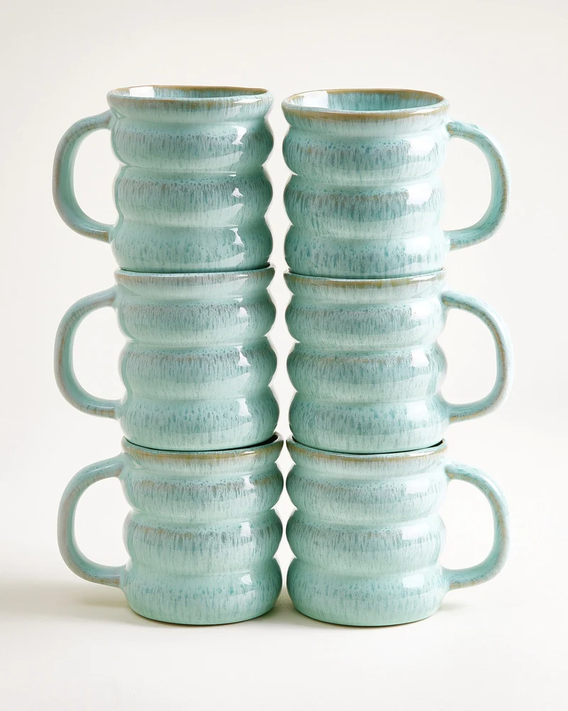 Ombra Tasse groß bubble mint 6er-Set