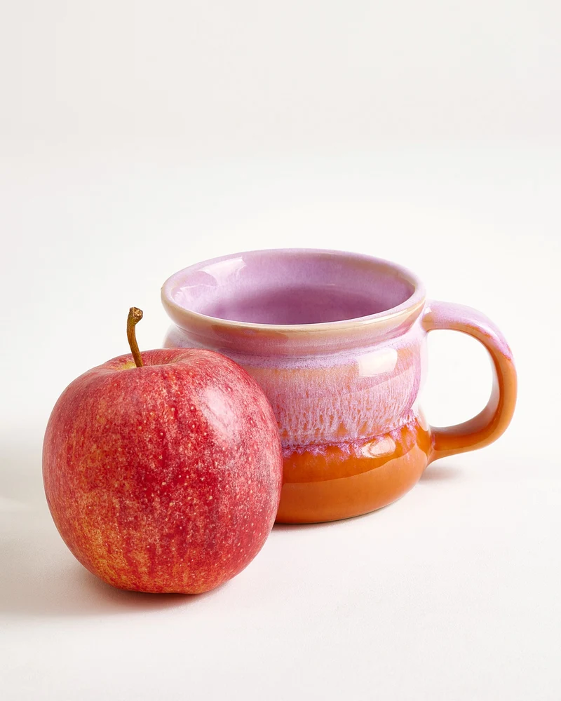 Ombra Tasse klein bubble rosa orange 4er-Set