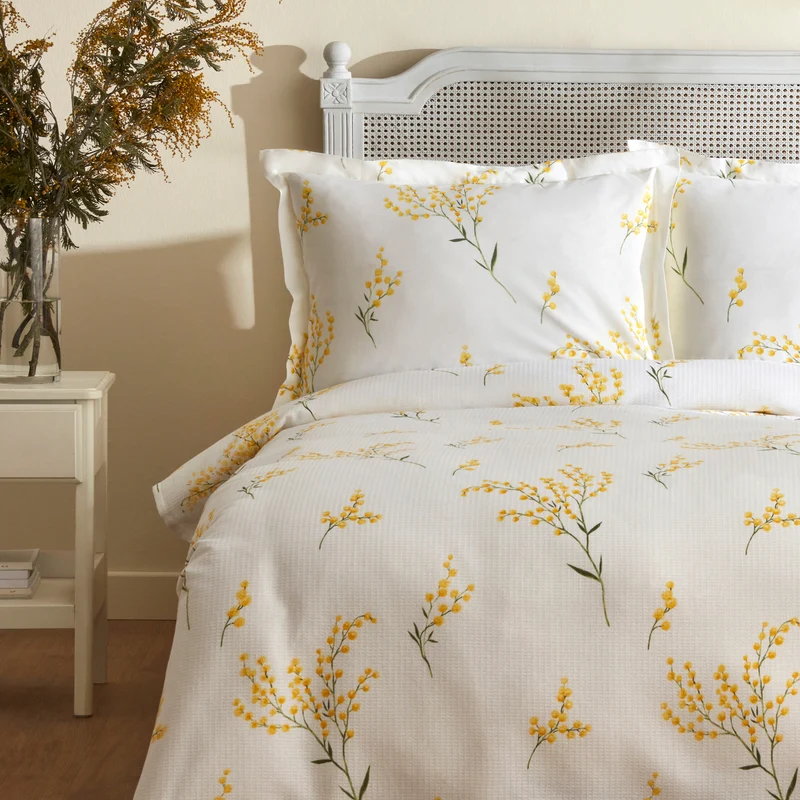 Karaca Home Loretta 100% baumwolle doppelbett tagesdecke set