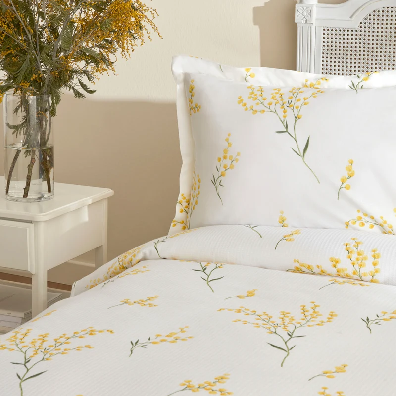 Karaca Home Loretta 100% baumwolle doppelbett tagesdecke set