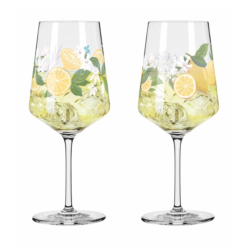 Sommertau Limocello Aperitifglas‐Set