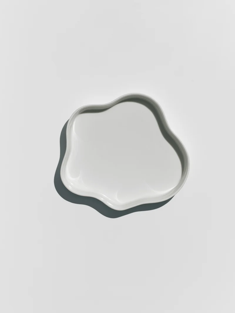 Cloud Tray medium, white