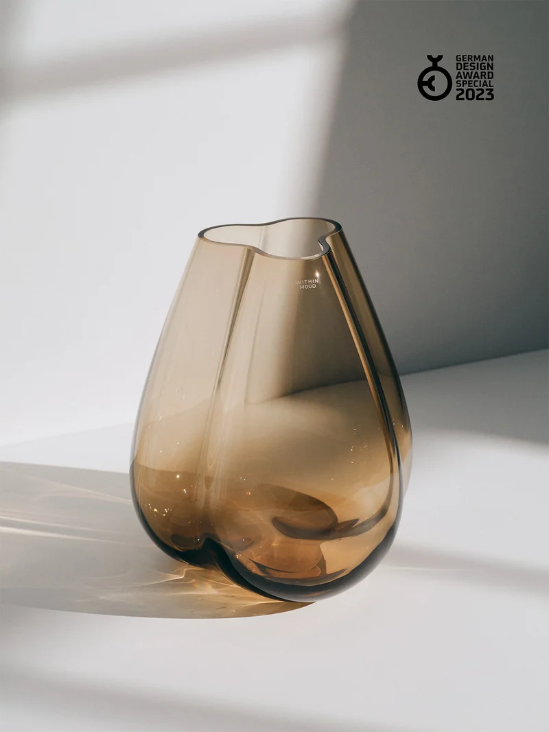 Tulip Vase, brown