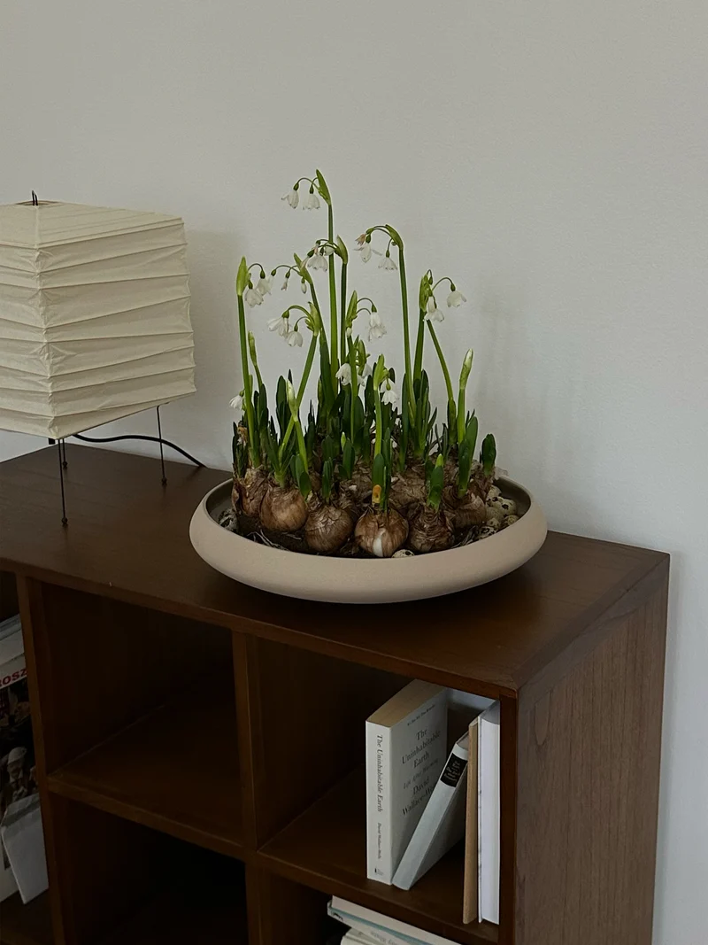 Centerpiece medium, beige