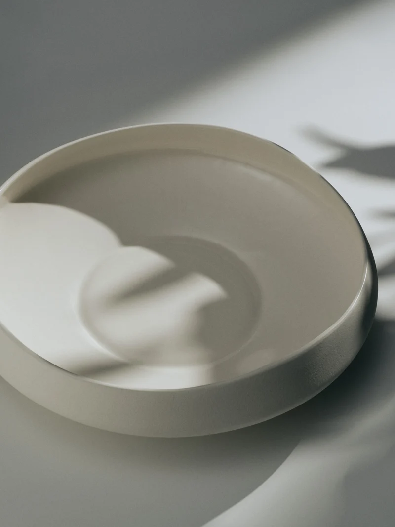 Centerpiece large, offwhite