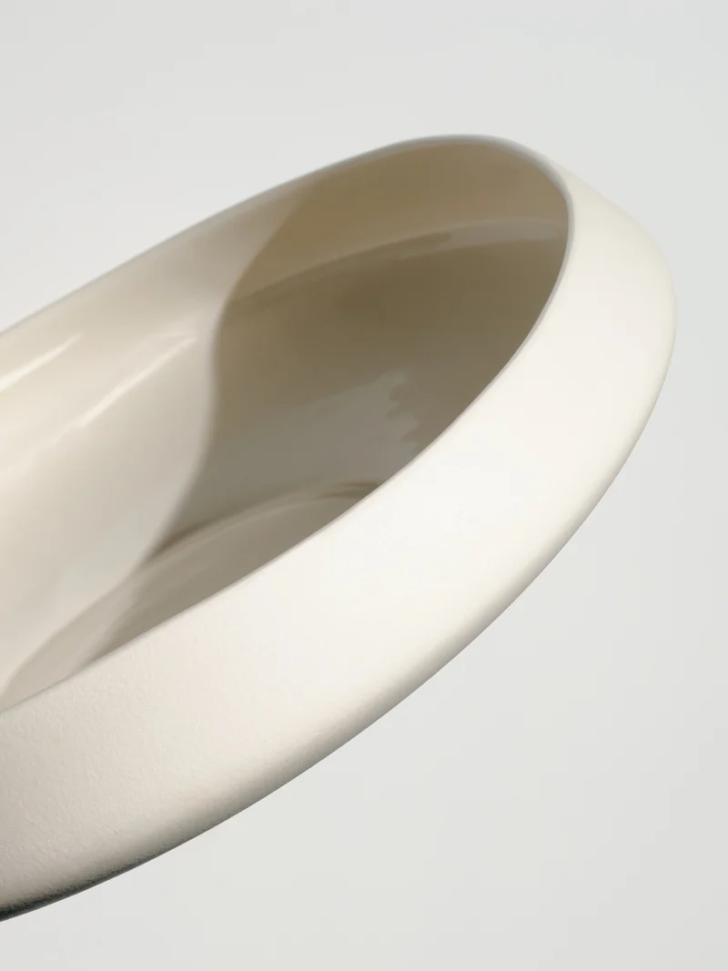 Centerpiece large, offwhite