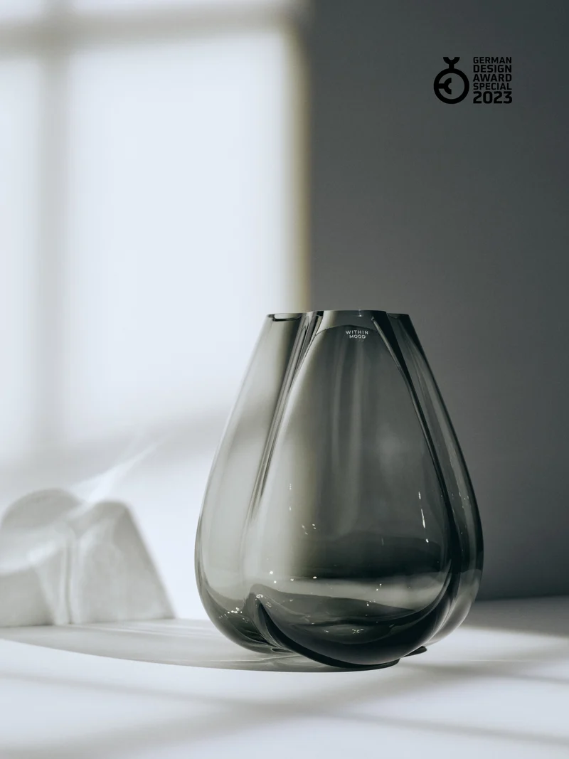 Tulip Vase, grey