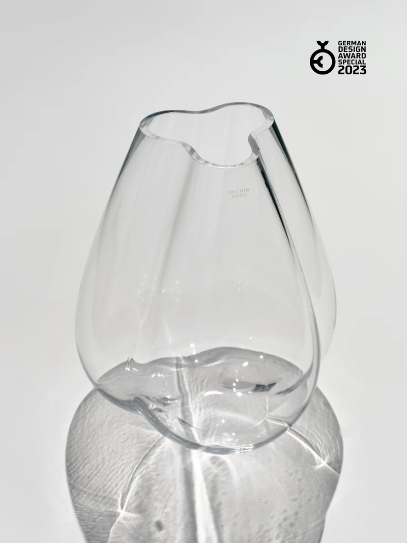 Tulip Vase, clear