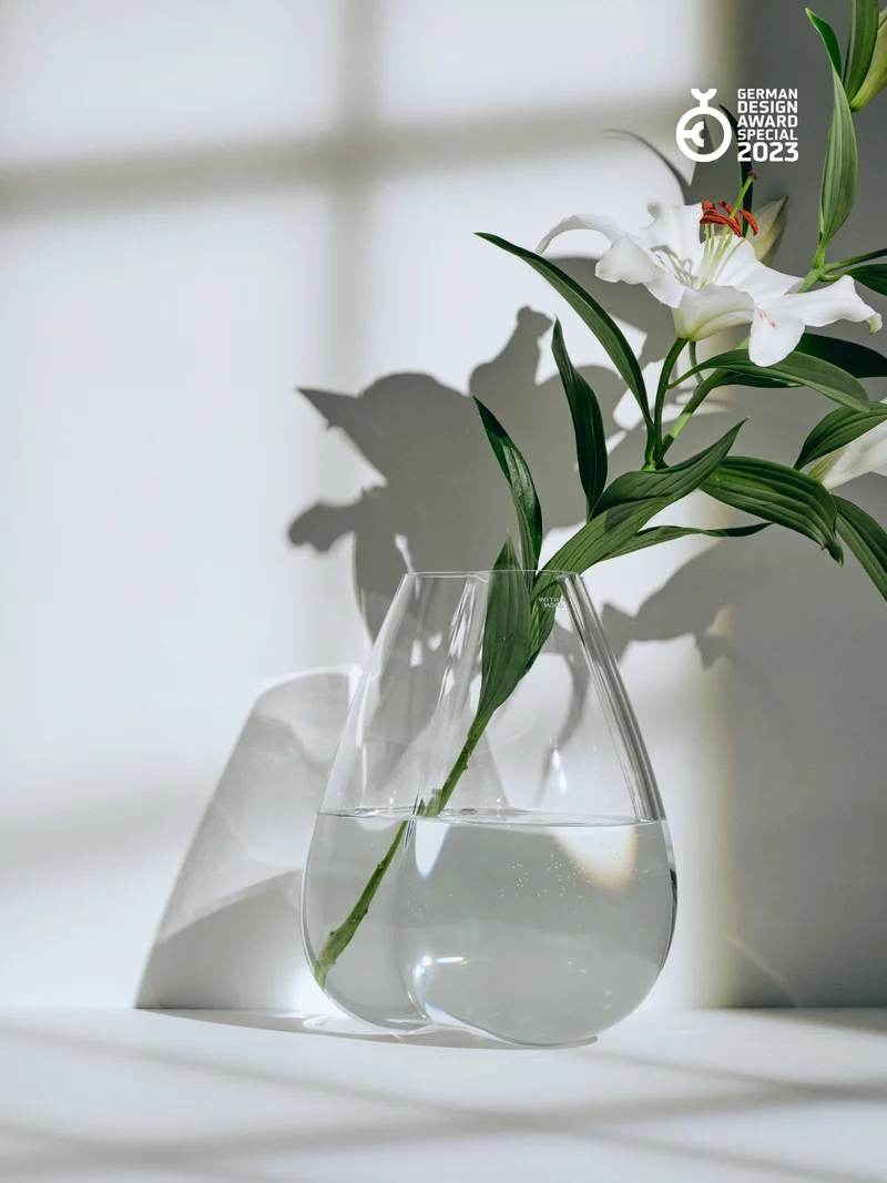 Tulip Vase, clear