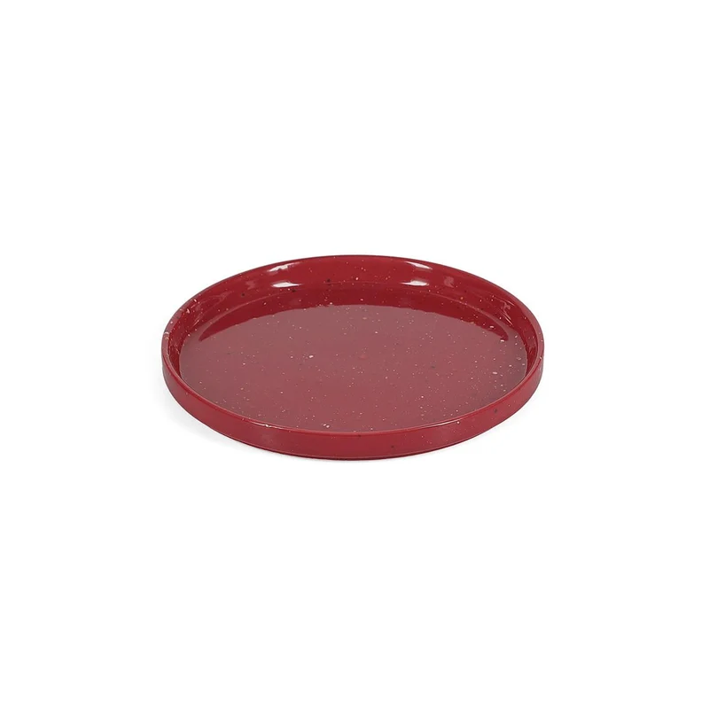 ONA Frühstücksteller / Dessertteller Fika Burgundy ø 20.5 cm - 4 Stück