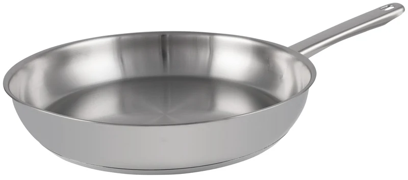 Cookinglife Bratpfanne Superior Edelstahl Ø 28 cm – geeignet für alle Wärmequellen – ohne Antihaftbeschichtung