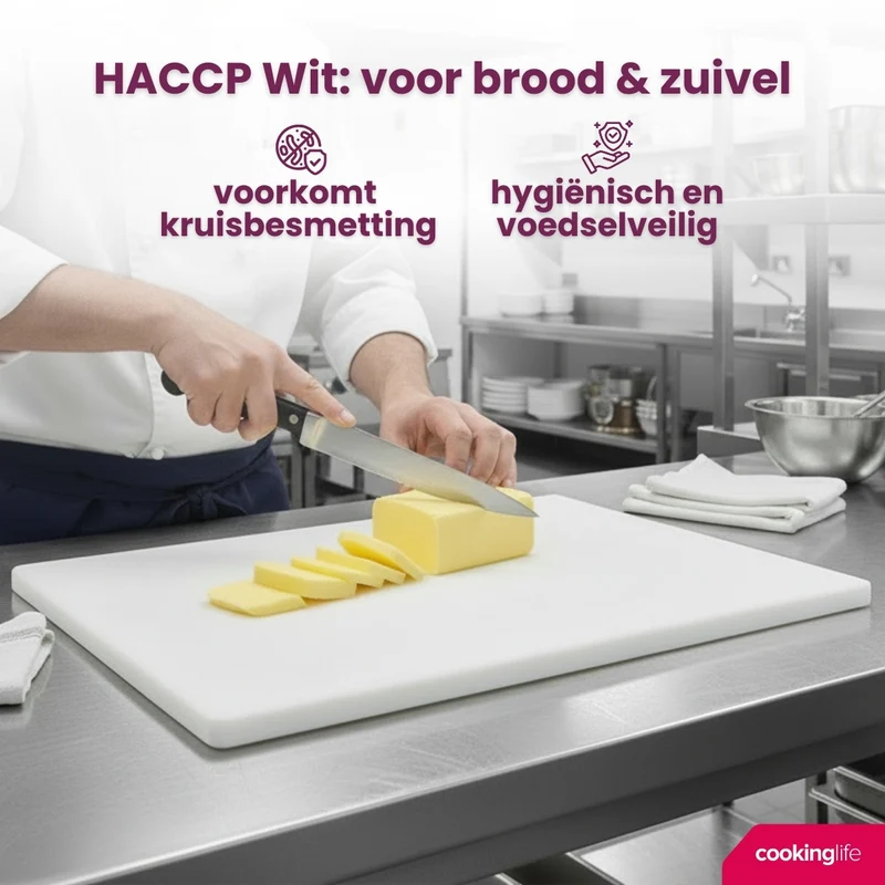 Cookinglife Schneidebrettset HACCP 5-teilig - 45 x 30 cm