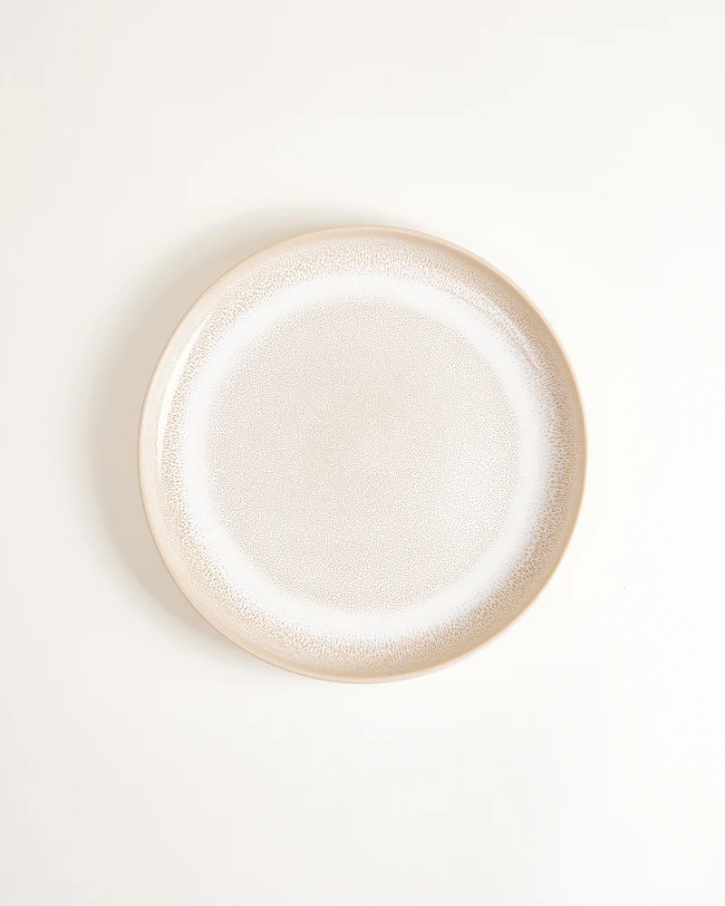 Lorosa Teller groß modern sand