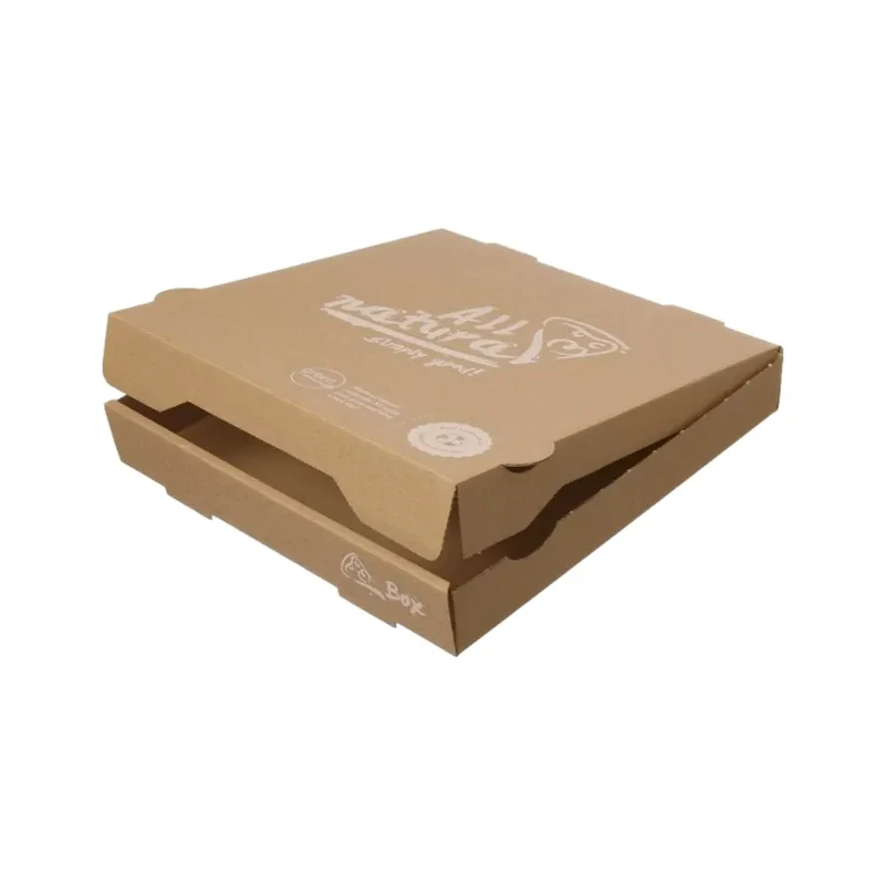 Pizzakartons "All natural" (200 St.), NYC, braun