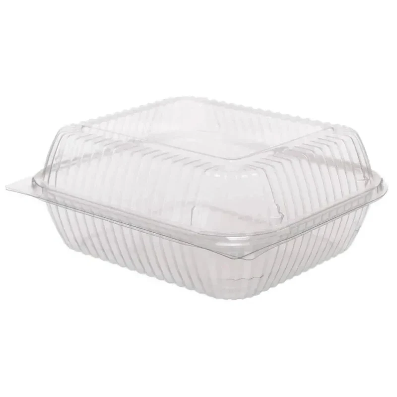 Salatschalen mit anhängendem Deckel, V501, 700ml, transparent