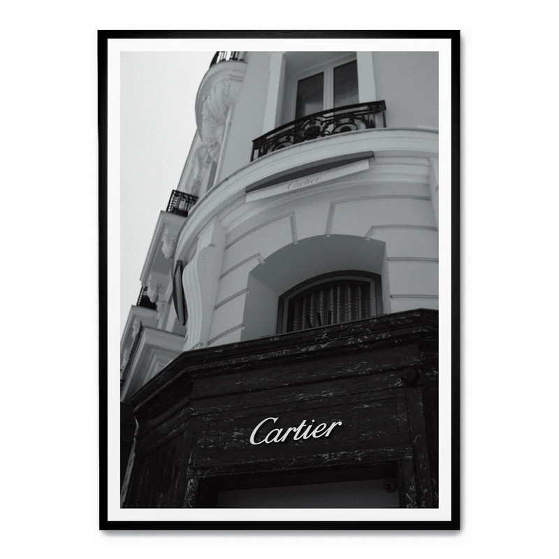 Cartier Bild im Rahmen 30x40 mit Passepartout