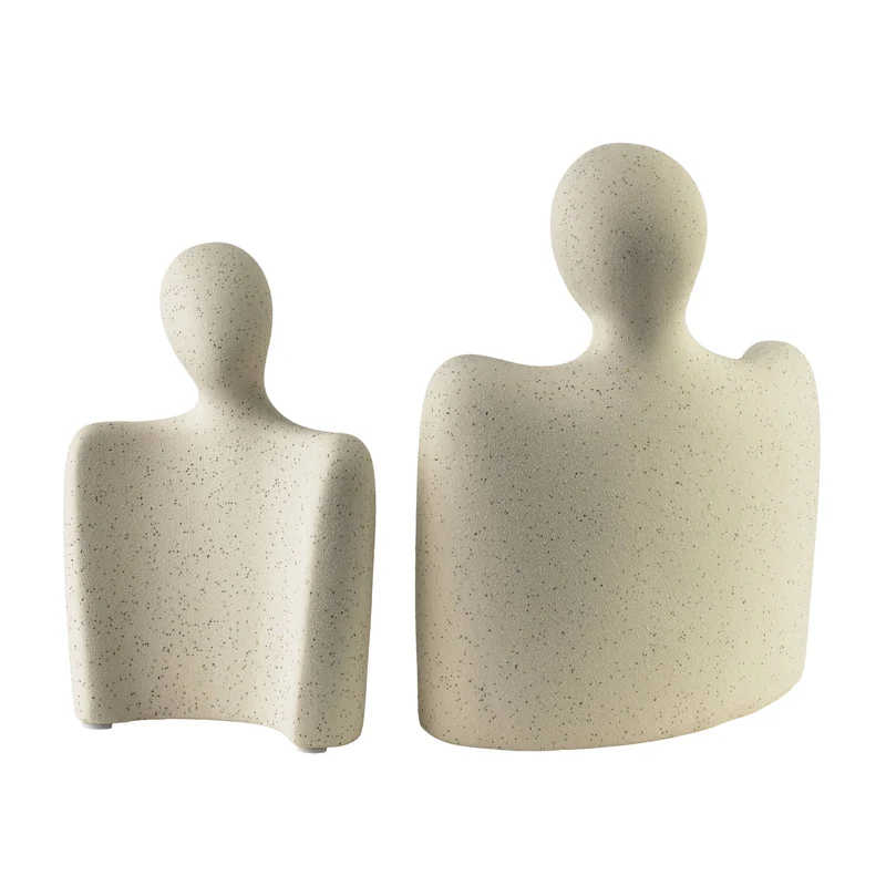 Figur MANON Beige: 2er-Set