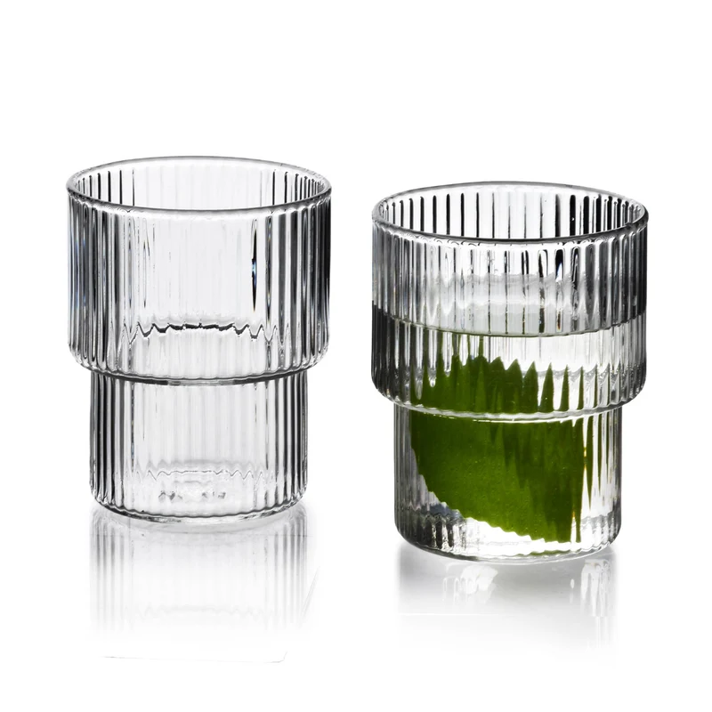 Trinkglas STRIPES, klar, 4er-Set