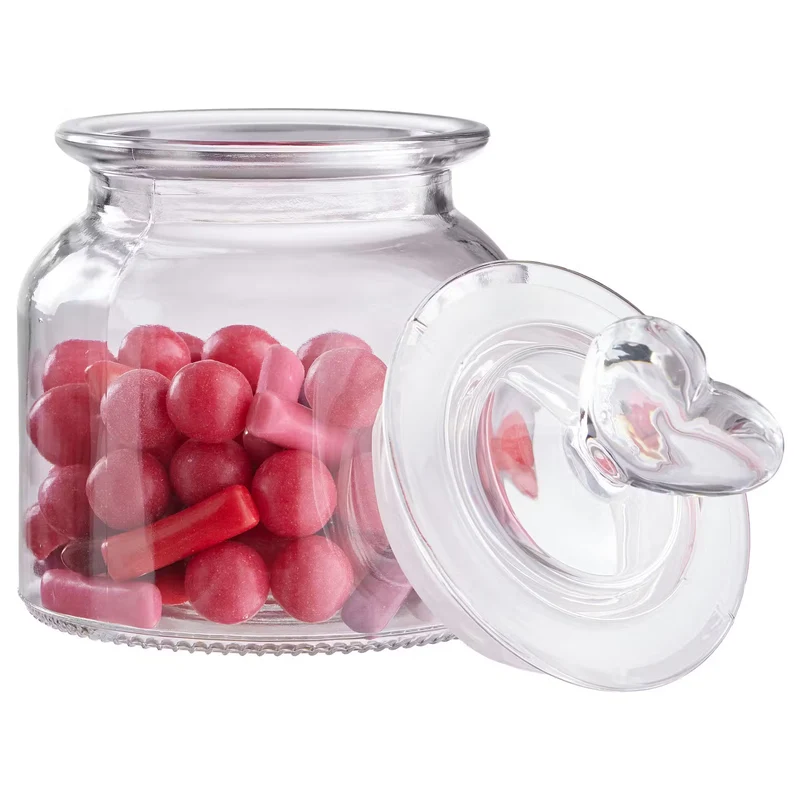 SWEET HEART Aufbewahrungsglas Herz 4er-Set