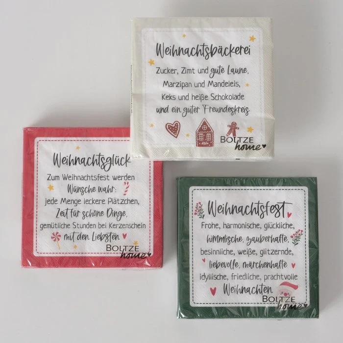 Servietten Nollaig