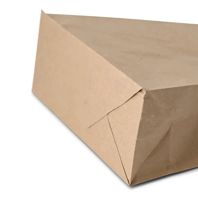 250x Papiertragetaschen 18x8x22cm Kraftpapier braun 70g/m XS