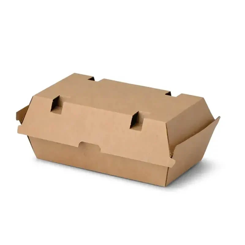 200x Box mit Klappdeckel Kraftkarton braun 21,4 x 11,4 x 8,5cm