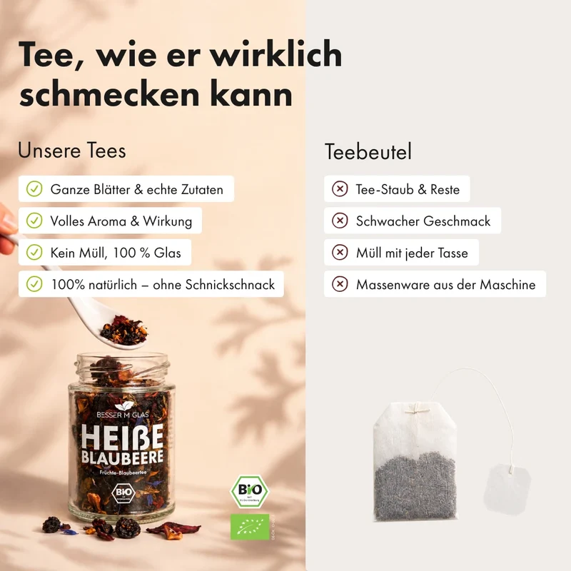 Tee Adventskalender mit Keramik Teekannenset