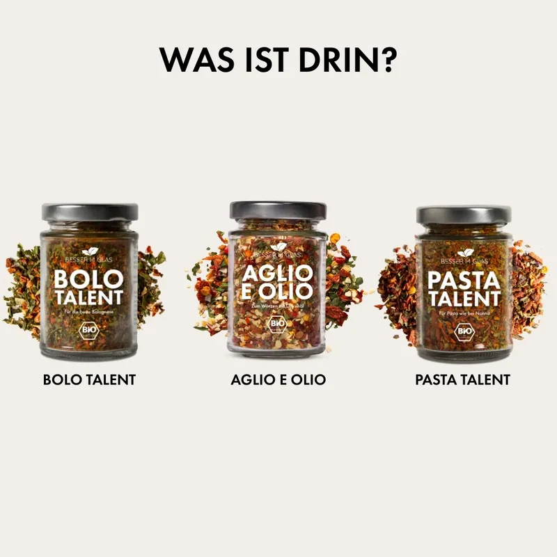 Pasta Gewürz Set