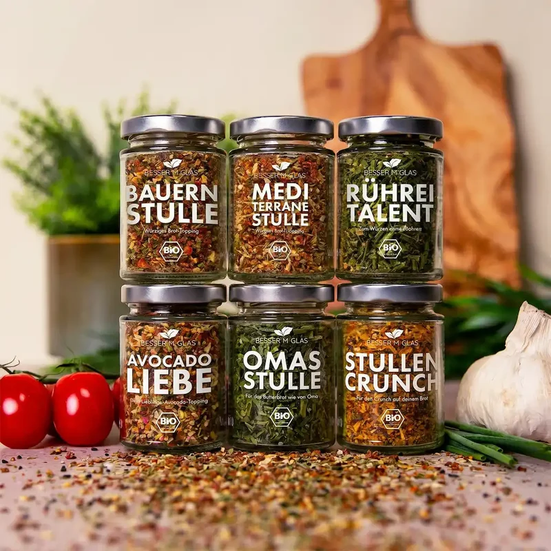 Großes Stullen Gewürz Set