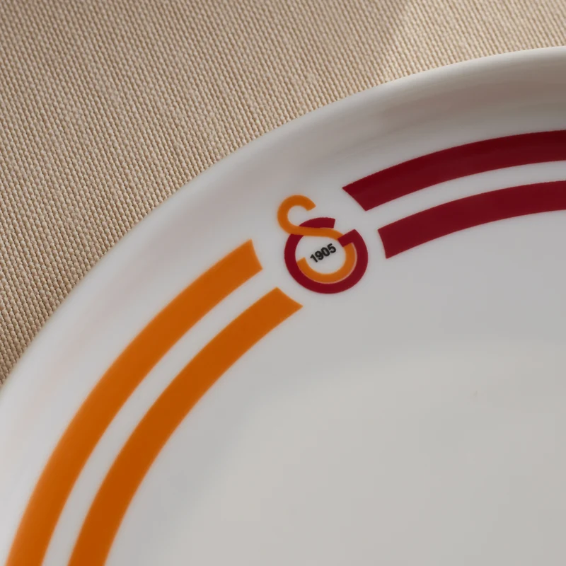 Karaca x Galatasaray Lizenziertes Forever Bone – 14-teiliges Frühstücksset für 6 Personen