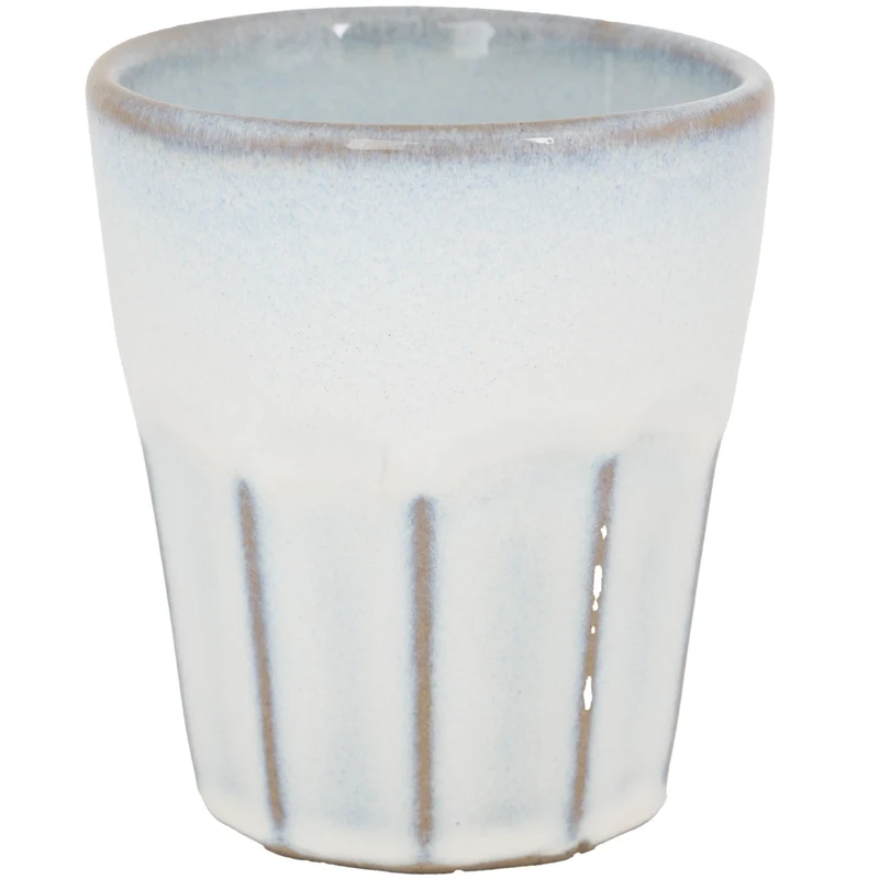 Cosy & Trendy Cappuccino Becher Bistro Vintage White 290 ml - 6 Stück