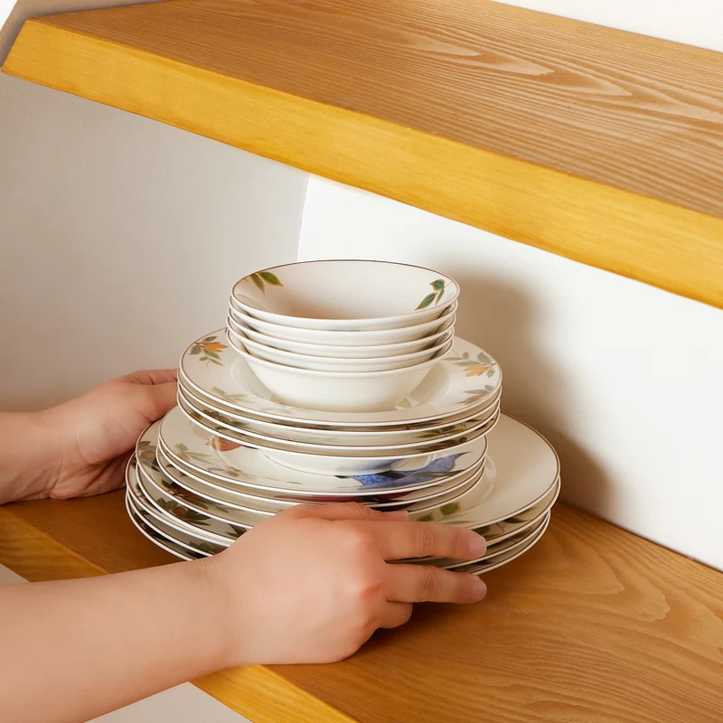 Karaca Elegance Bone Samira – 24-teiliges Tafelservice für 6 Personen