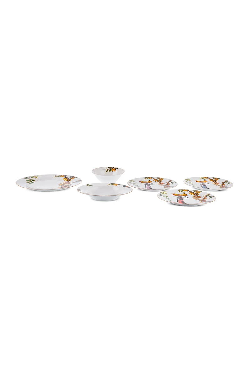 Karaca Elegance Bone Samira – 24-teiliges Tafelservice für 6 Personen