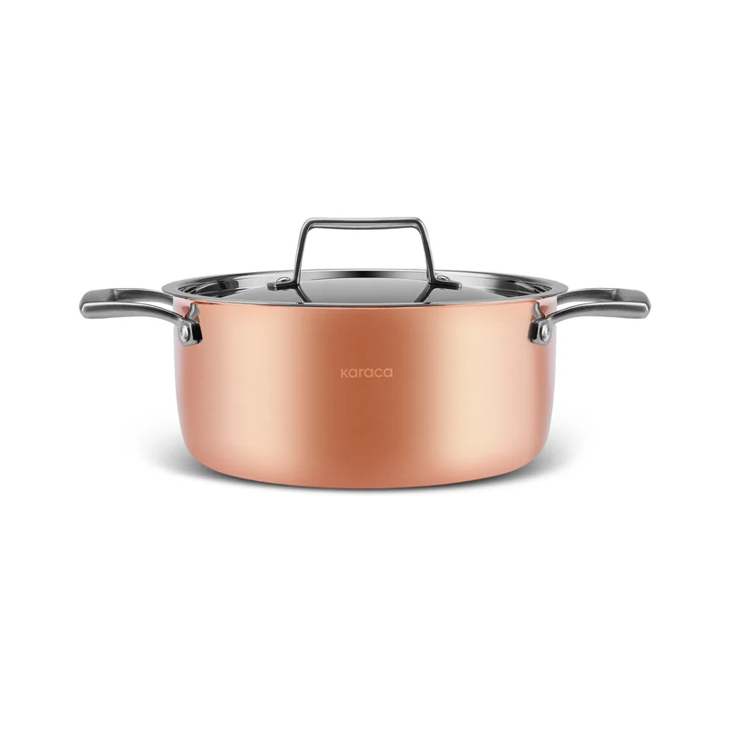 Karaca Biodiamond Copper – 7-teiliges Topf- und Pfannenset