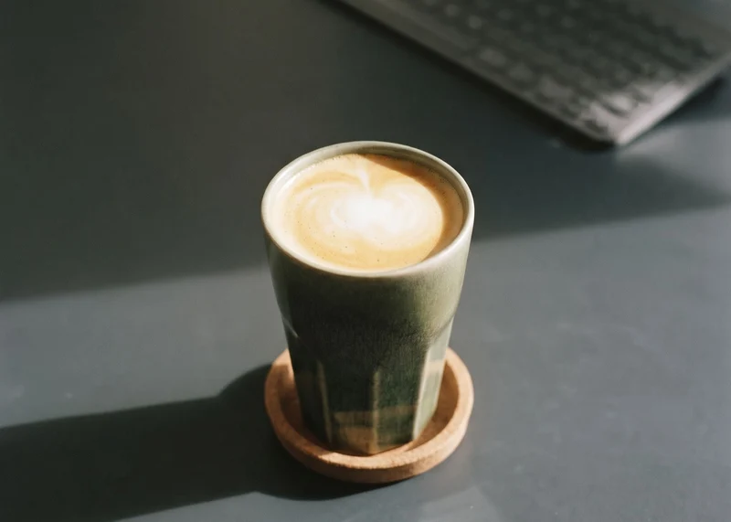 Cosy & Trendy Latte Macchiato Becher Bistro Thyme Green 450 ml - 6 Stück