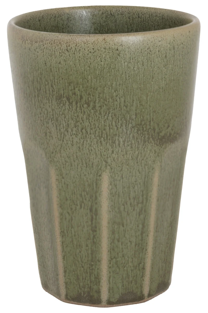 Cosy & Trendy Latte Macchiato Becher Bistro Thyme Green 450 ml - 6 Stück