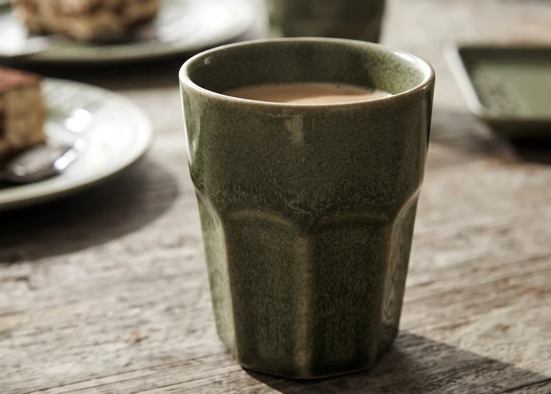 Cosy & Trendy Cappuccino Becher Bistro Thyme Green 290 ml - 6 Stück