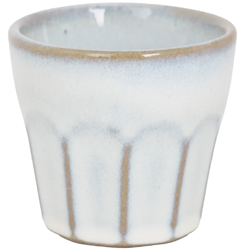 Cosy & Trendy Espresso Tassen Bistro Vintage White 90 ml - 6 Stück