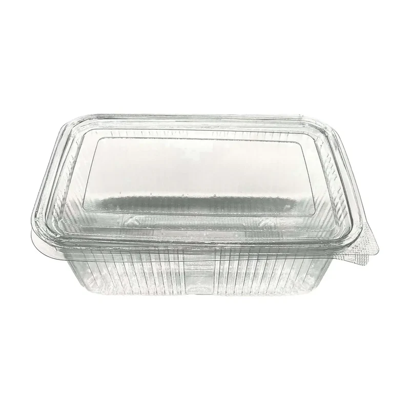 PET-Schalen mit Deckel 750 ml – 400 Stück | Lebensmittel To-go-Box
