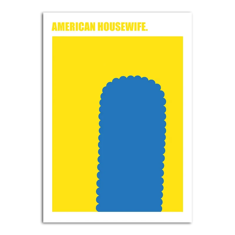 Wandbild "American Housewife"