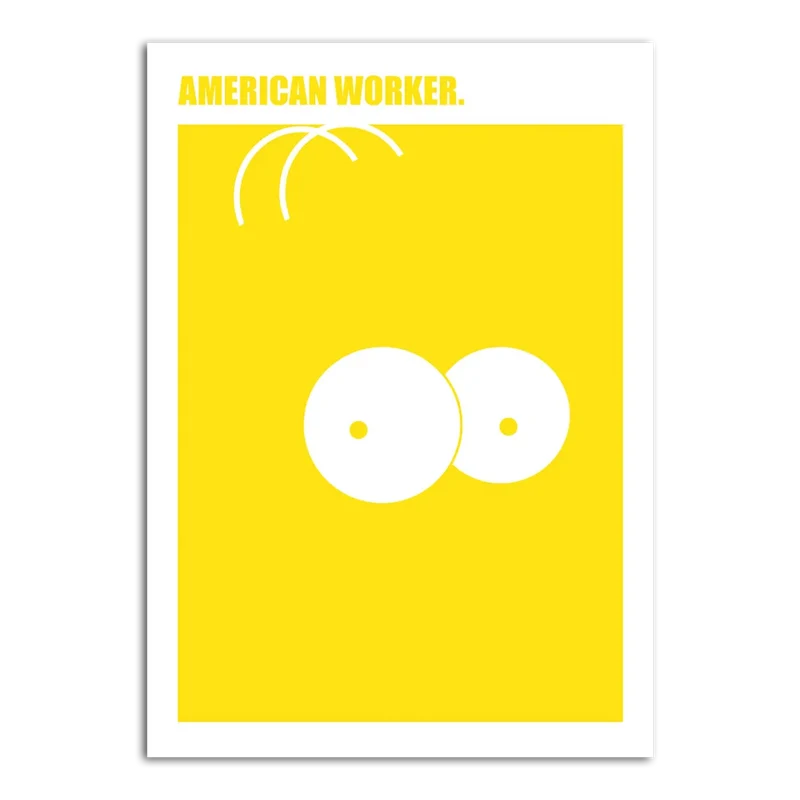 Wandbild "American Worker"