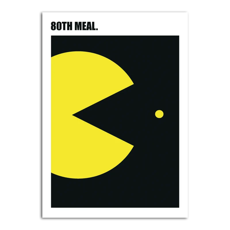 Wandbild "80th Meal"